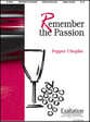 Remember the Passion SATB choral sheet music cover